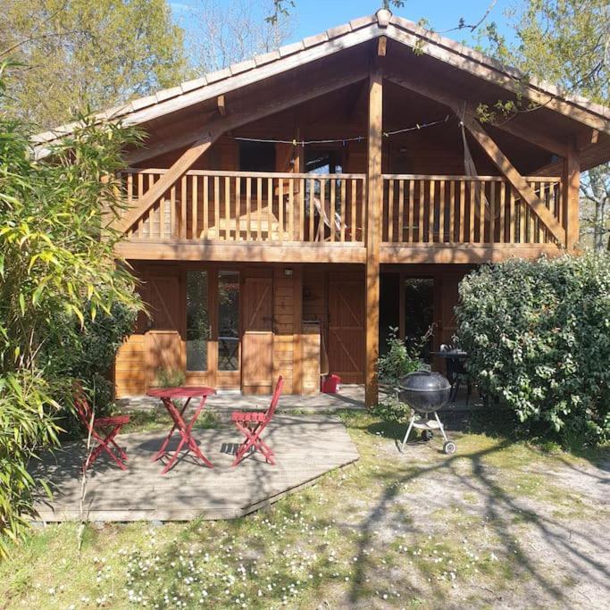 Chalet Bassin D'Arcachon ลาเตสเตอ-เดอ-บูค ภายนอก รูปภาพ